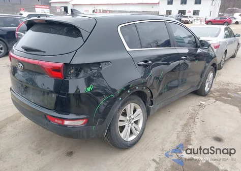 2017 Kia Sportage Lx from USA, damaged, VIN KNDPMCAC0H7077466
